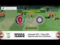 Live Cricket | U19 Tri-Series | Afghanistan vs India | Match 1