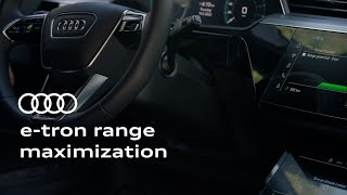 How to maximize your Audi etron's range