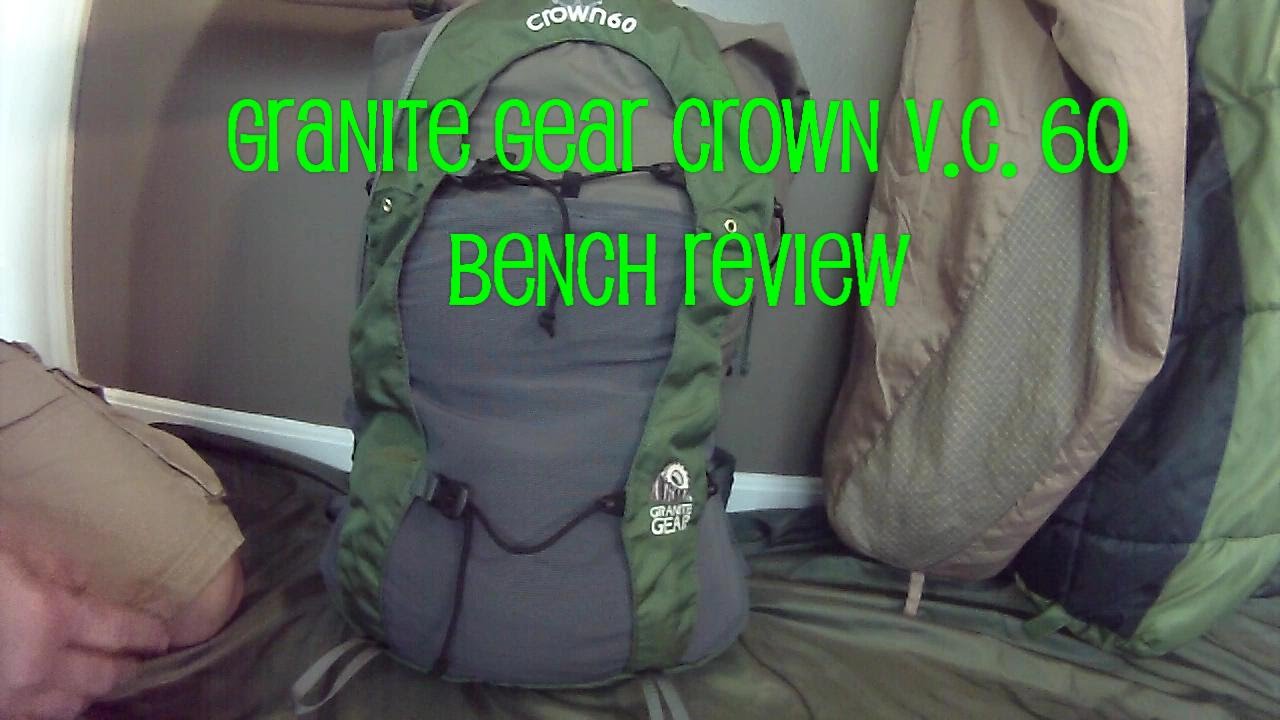 granite gear crown vc backpack review youtube