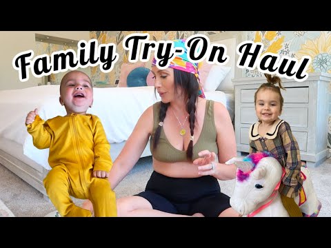 FAMILY TRY-ON HAUL / CHANNON ROSE