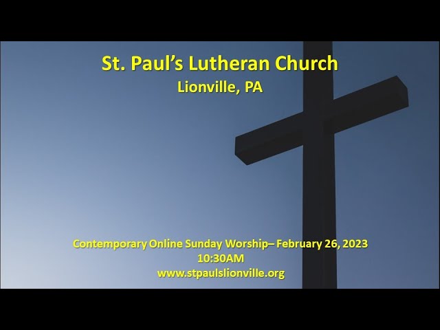Following Jesus to the Cross: Discipleship (February 26, 2023)
