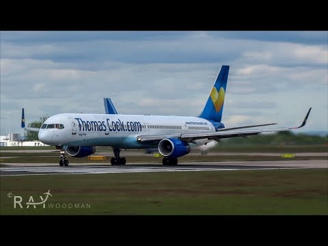 Epic Close up Thomas Cook B753 Departure | G-JMAA | 3rd July 2017