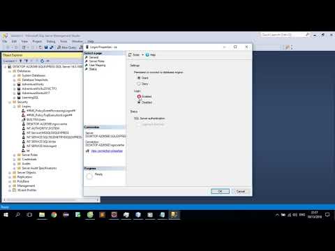 Video Lấy lại mật khẩu SA trong SQL Server - Change SA... - youtube
