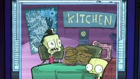 Invader zim amsr ( zim eats waffles )