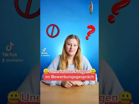 Unerlaubte Fragen im Bewerbungsgespräch⚠️ #shorts - YouTube