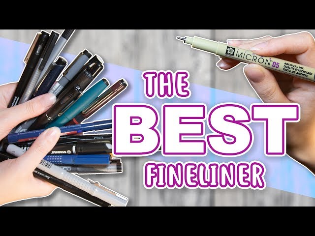 Best Fineliner Pens For Drawing