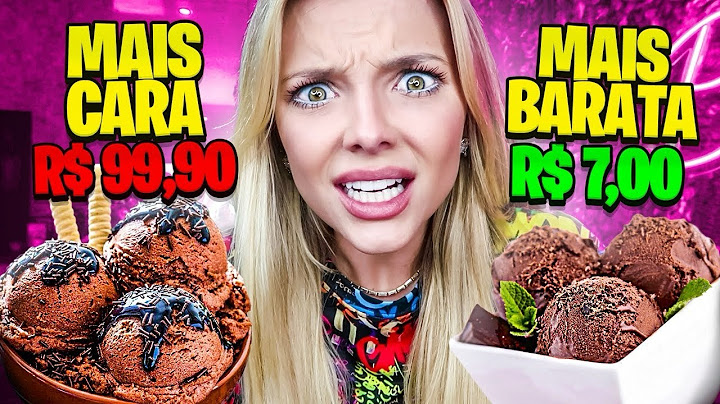 COMPAREI O SORVETE MAIS CARO E O MAIS BARATO DO APLICATIVO!!
