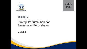 Inisiasi 7 Manajemen Strategik
