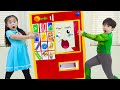 Annie and Sammy Pretend Play Vending Machine Kids Toys Story