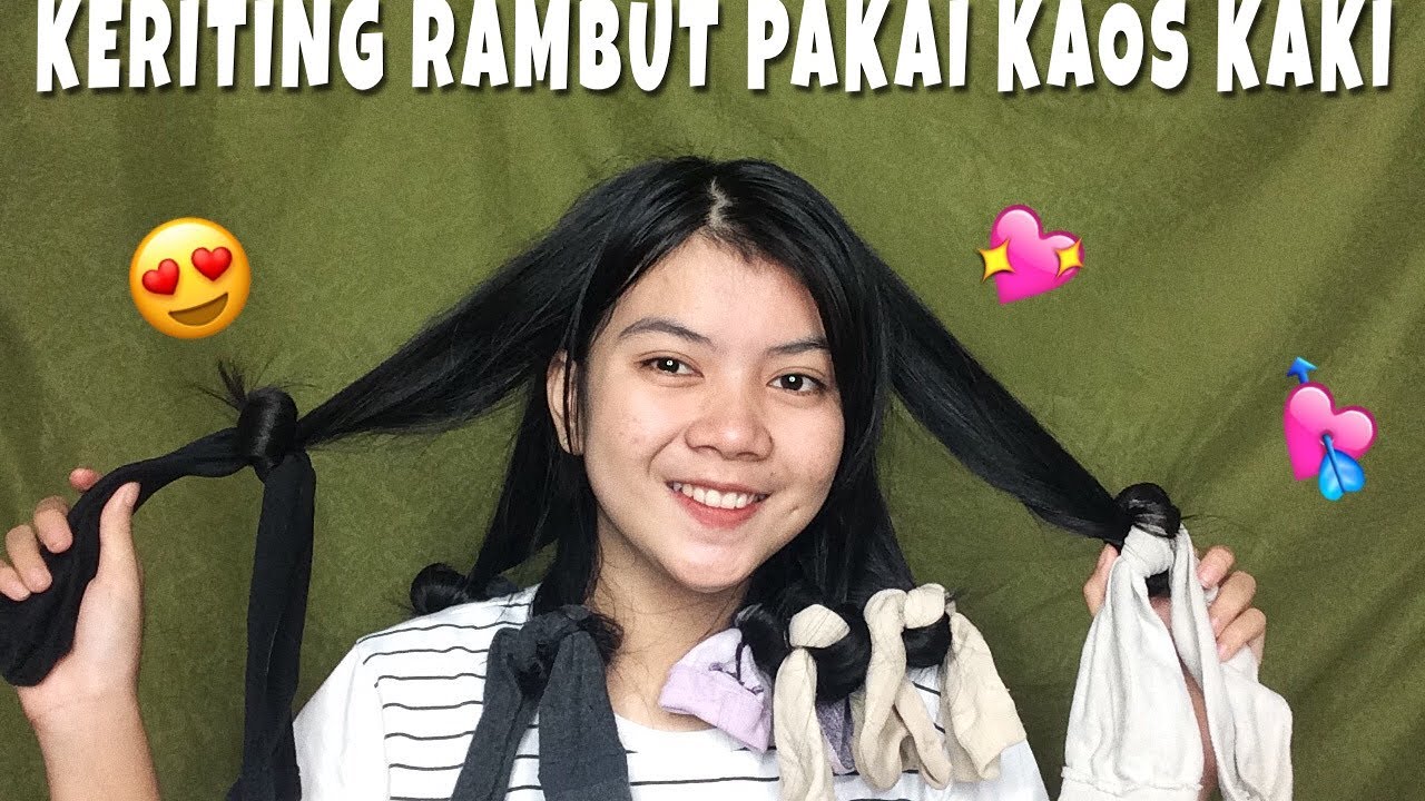  CARA  KERITING  RAMBUT  TANPA MENGGUNAKAN CATOKAN ESTIN 