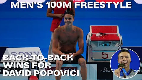 And Popovici does it again! 🇷🇴🥇