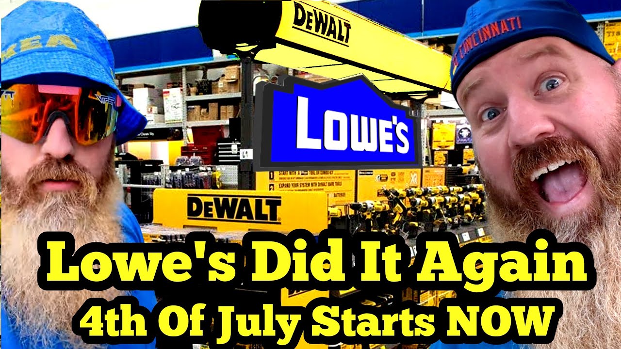 Lowes Did It Again With Huge Power Tool Clearance YouTube