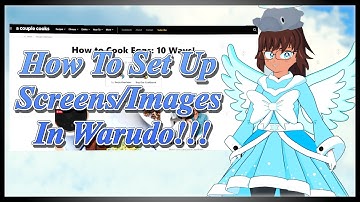 How To Set Up Screens/Images In Warudo!!!