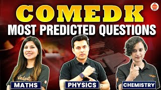 COMEDK || Most Predicted Questions || Physics, Chemistry and Maths screenshot 2