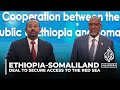 Ethiopia signs agreement to use somalilands red sea port