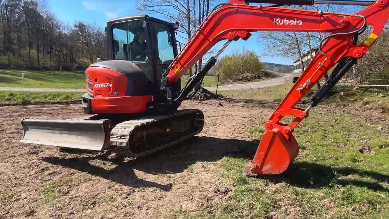 Bandgrävmaskin Kubota KX057-4
