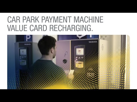 Car Park Payment Machine Value Card Recharging