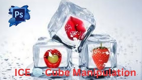 Ice cube manipulation Photoshop Vine Grafix261