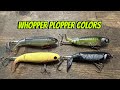 The Worst Mistake Most Anglers Make With Whopper Plopper Colors…