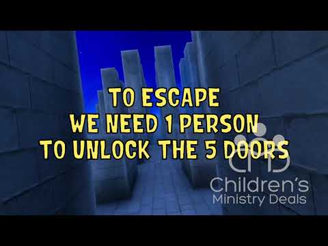 Escape The Maze - Sunday School Game For Kids