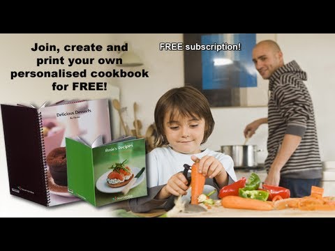 create own recipe book online