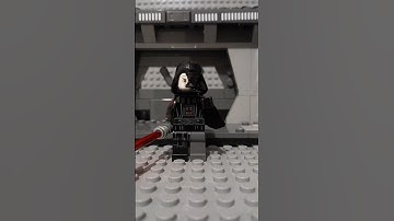 MY CUSTOM BATTLE DAMAGED VADER #starwars #lego #legostarwars #darthvader #empire #custom #imperial
