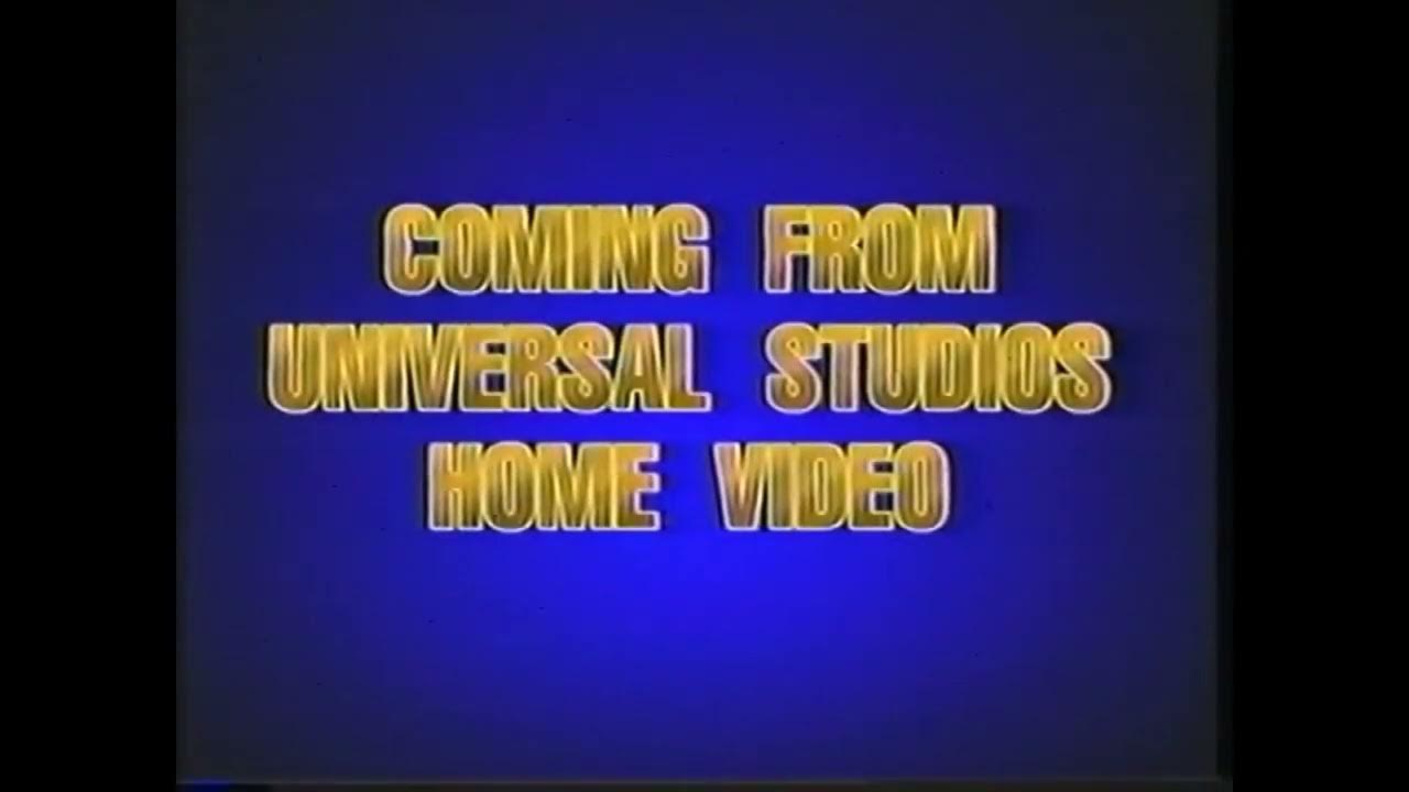 Coming From Universal Studios Home Video Bumper (19972000) YouTube