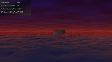 14-Terrain and Ocean Rendering Using CUDA by Venkatesh Nair