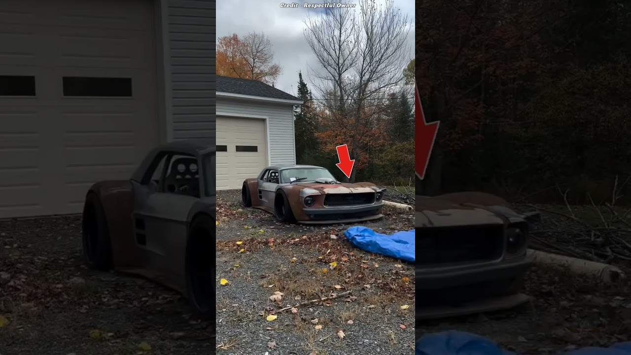 Car Rusted Outside… But Inside Was Brand New 😳🚗✨🔧🔥 #shorts #viral