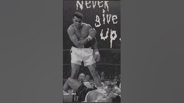 Mohammad Ali #mohammedali #believe #nevergiveup