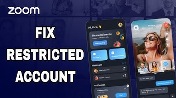 How To Fix And Solve Restricted Account On Zoom App | Final Solution