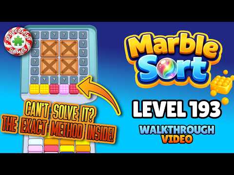 Marble Sort Level 193 Walkthrough & Solution