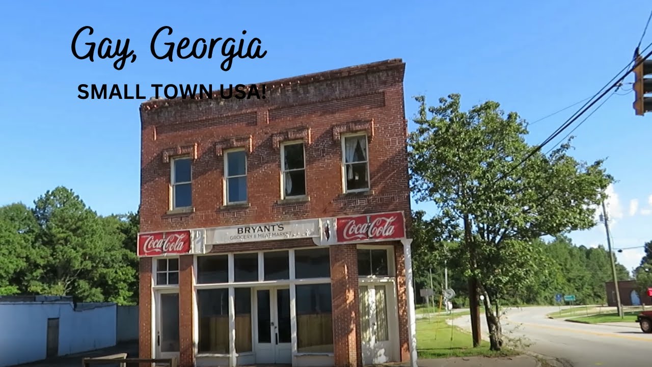 Gay, Georgia - Home of The Cotton Pickin' Fair Since 1972 - Population 110 - Austin Powers?