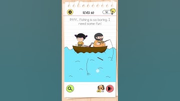 Brain Test 4 : Tricky Friends Level 60 Walkthrough