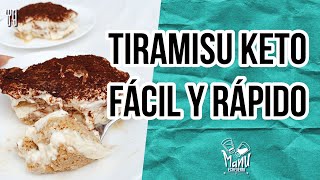 🍰TIRAMISU KETO POSTRE FACIL Y RAPIDO |  THE BEST KETO TIRAMISU | Manu Echeverri screenshot 5