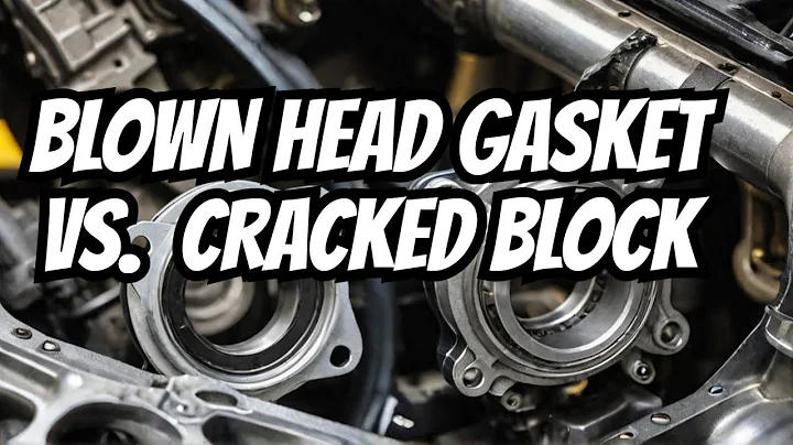Difference between a blown head gasket and a cracked block