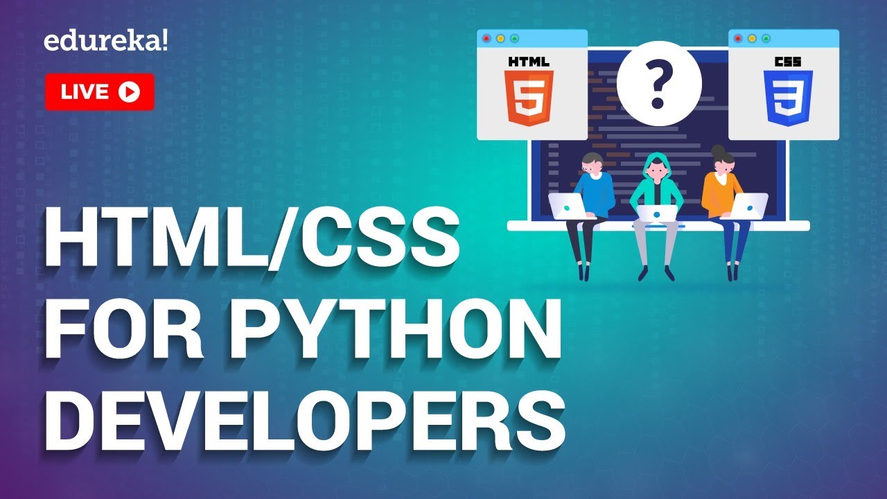 HTML & CSS For Python Developers | Python for Web Development | Python Training