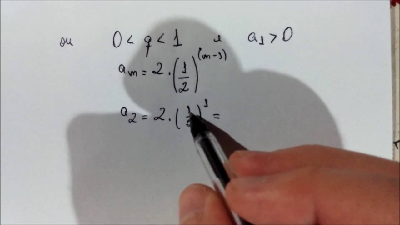 Progressão Geométrica - PG Decrescente - YouTube