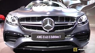 2017 Mercedes AMG E63 S Edition 1 - Exterior and Interior Walkaround - Debut at 2016 LA Auto Show