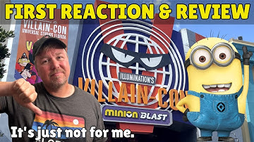 Villain-Con Minion Blast: A first look, reaction, and review | Universal Studios Florida