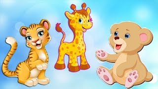 【 Детская песенка про животных】| Развивающее видео|. 【 Детская песенка про животных】| Развивающее видео|.