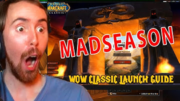 Asmongold Reacts To MadSeason WoW Classic Launch Guide & Preparation