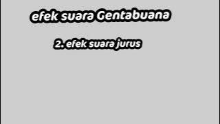 efek suara Gentabuana