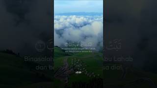 "Murotal Surat Al-Lahab Merdu Bikin Hati Tersentuh 😭 | Surah Al-Lahab Full Short"