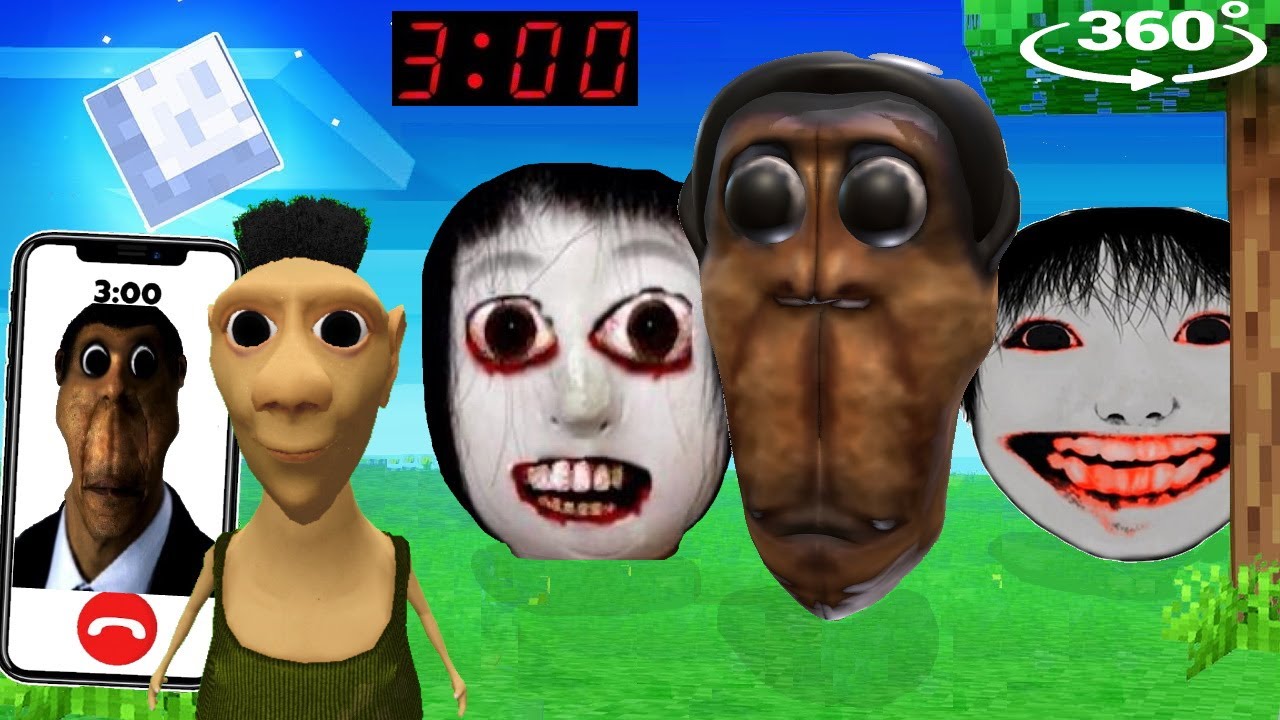 YOSHIE DEAD FOREST, AHENO & OBUNGA NEXTBOTS CHASING US at 3:00 in ...