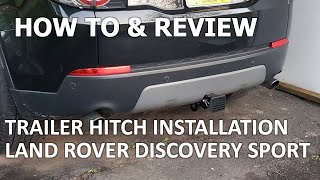How To & Review: Land Rover Discovery Sport Hitch Install