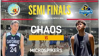 Semi Finals Cristo Rey Mini Olympics Chaos Vs Microspikers 