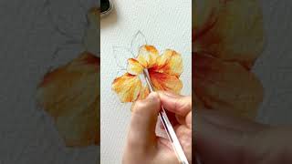 [베리현 수채화] 히비스커스🌺Watercolor painting | Watercolor flower Watercolor tutorial Hawaiian hibiscus