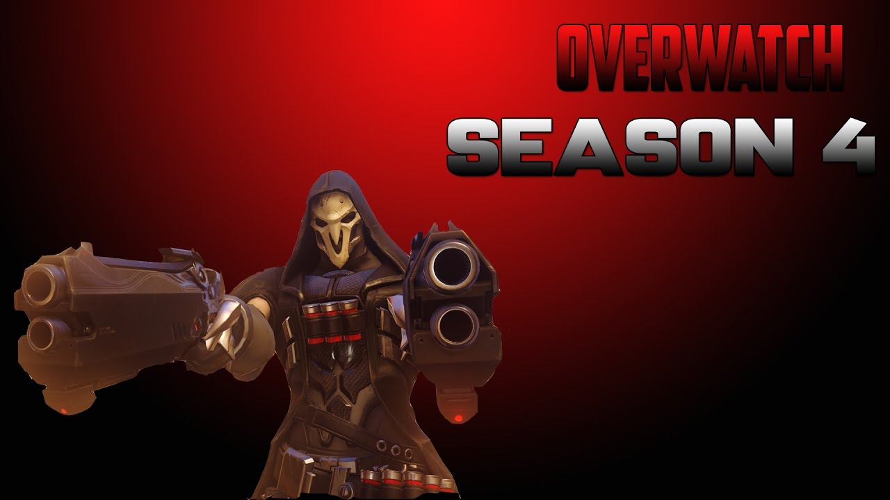 Reaper The Tank Destroyer | Overwatch Ranked Season 4 #1