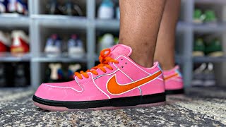 ★人気【NIKE】★NIKE X THE POWERPUFF GIRLS BLOSSOM★23-30cm NIKE SB DUNK LOW X CARTOON NETWORK POWER PUFF GIRLS